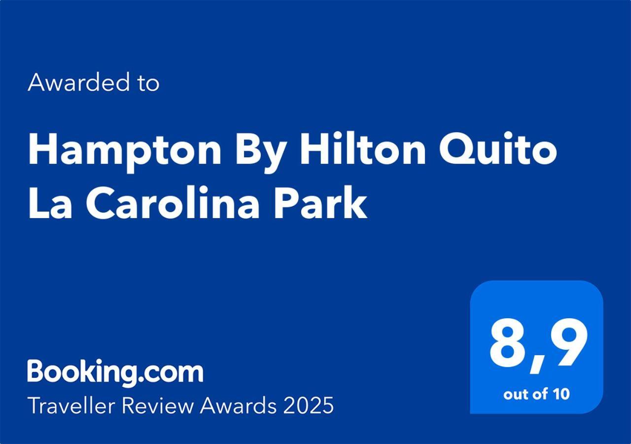 Hampton By Hilton Quito La Carolina Park Hotel ภายนอก รูปภาพ